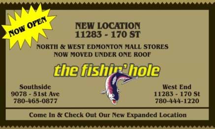 Fishing Hole Sign -  Canada