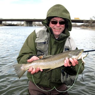 Fall is the time for large fish on large flies such as hoppers and streamers.