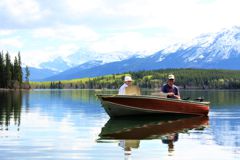 Fantastic scenery and great lake trout
