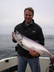 The beauty of the west coast and fine table fare are the big attractants for B.C. salmon anglers.