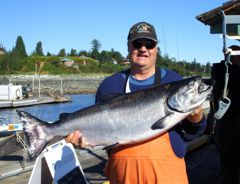 Every year some lucky fisherman or fisherwoman tags a mega chinook