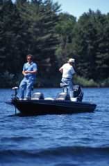 A tricked out walleye or bass boat represents the epitome of fishing boats.