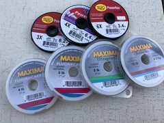 Tippet material is available with either an 