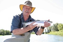To catch big Bow River rainbow trout like this you need to have a plan